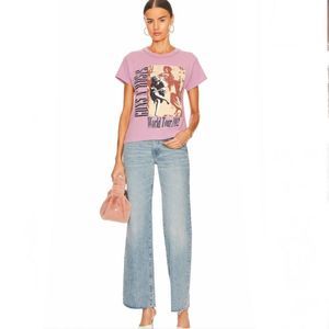 DAYDREAMER Guns N’ Roses 1992 Reverse Girlfriend Tee Lotus Flower Medium